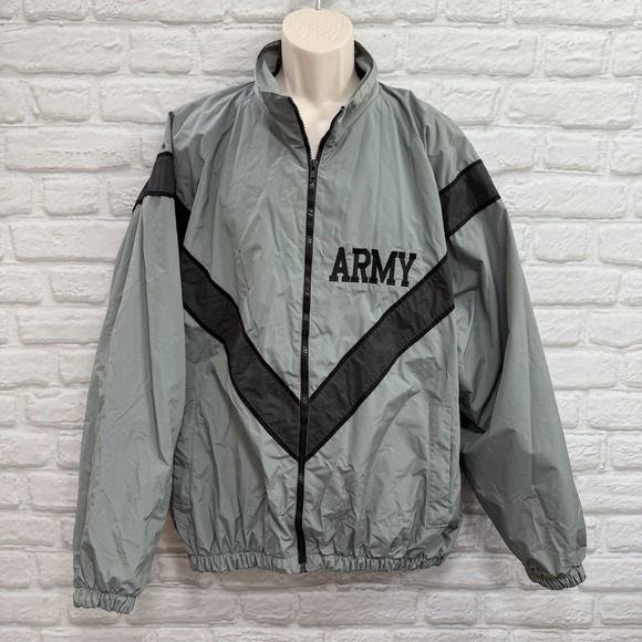 US Army Other - US Army Reg. Physical Training Fitness Jacket Size XL Windbreaker IPFU DSCP USGI
